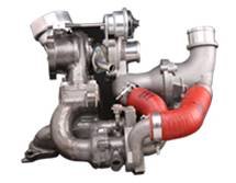 regulated two stage turbo charger